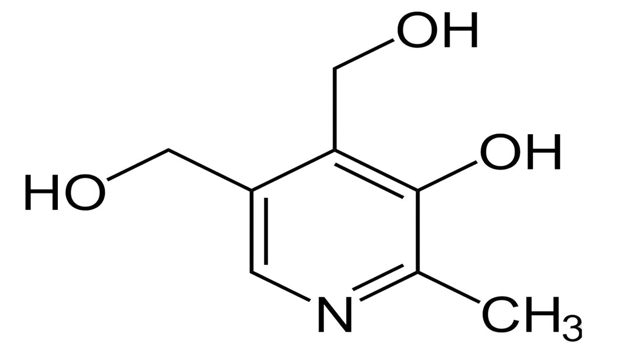Vitaminas B6 Tonerin